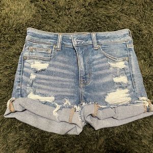 American Eagle jean shorts, size 2